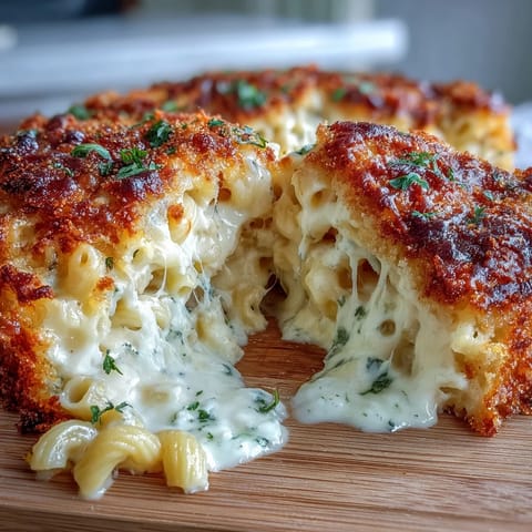 1. Creamy Southern soul food oven-baked mac and cheese with golden, bubbling cheddar crust and rich, velvety sauce.  