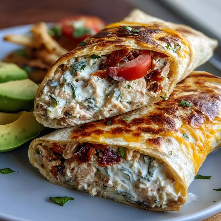 Savory TikTok Tuna Melt Wrap, grilled to perfection with fresh tomato slices.