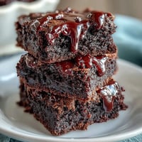 Festive 4th of July Firecracker Brownie Bites with red, white, and blue sprinkles on creamy vanilla frosting.  